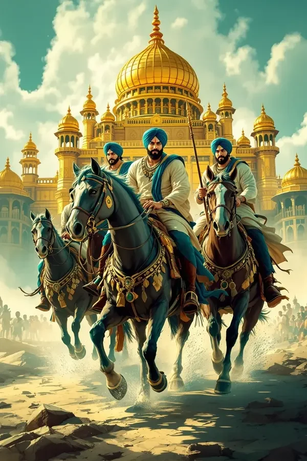 锡克圣战:查哈·萨希布扎德 Chaar Sahibzaade 锡克圣战:查哈·萨希布扎德 海报