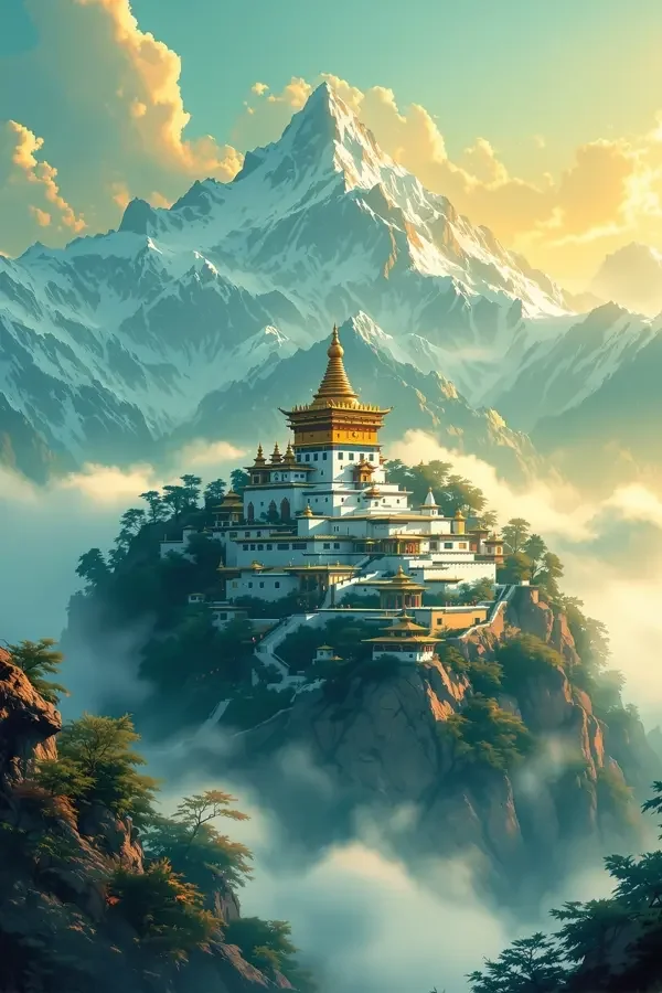 佛教圣地巡礼 Pilgrimage to the Holy Land 佛教圣地巡礼 海报
