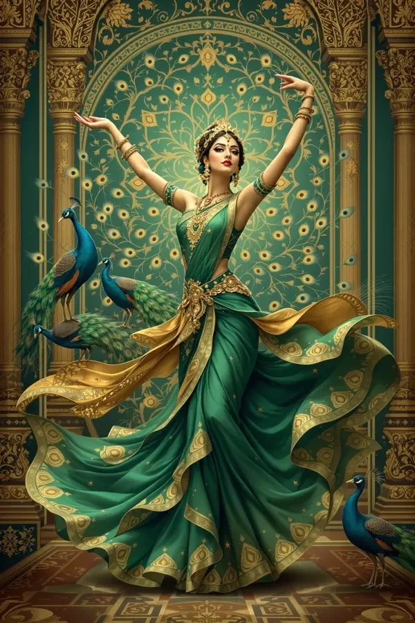 孔雀之舞:印度艺术寻踪 Peacock Dance: Tracing Indian Art 孔雀之舞:印度艺术寻踪 海报